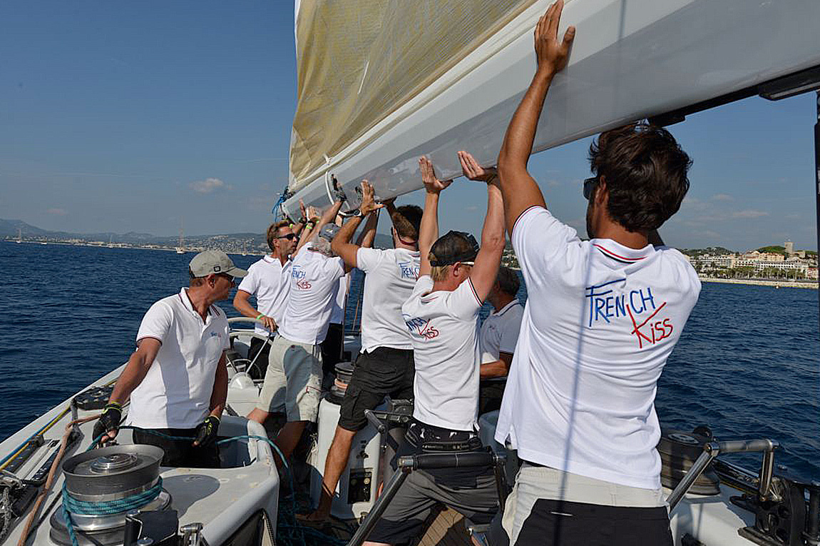 Incentive team building nice french kiss americas cup