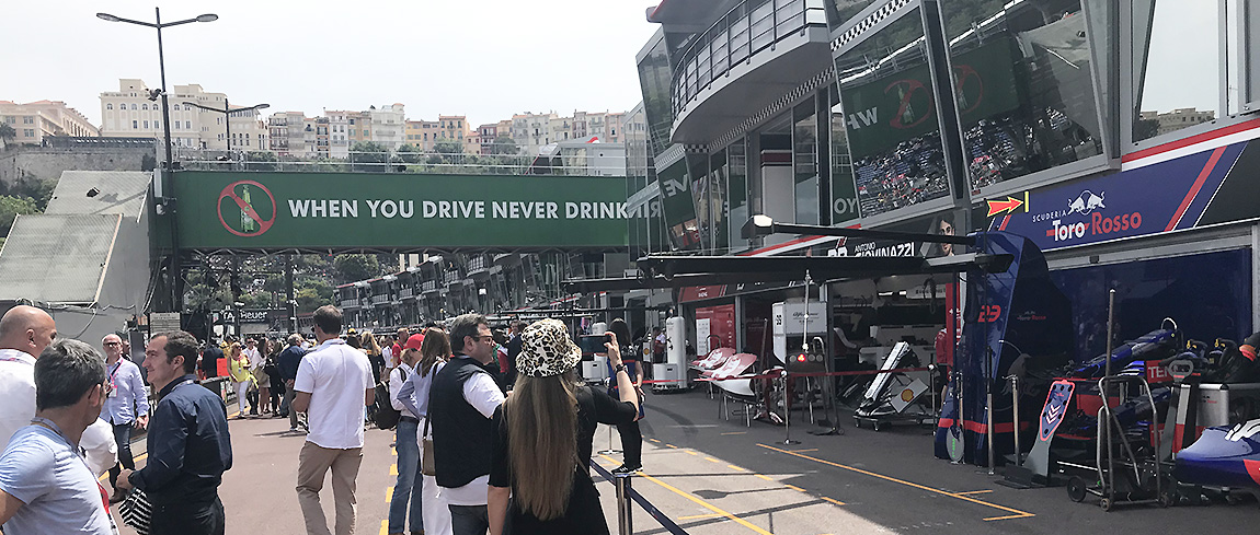 Grand Prix de Monaco - Accès Pit-Lane