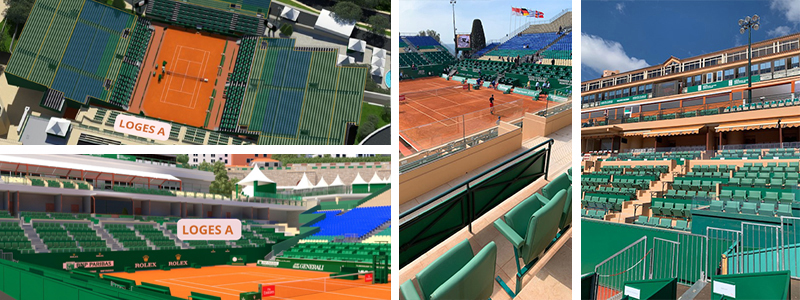 Hospitality VIP Package Monte-Carlo Tennis Rolex Masters