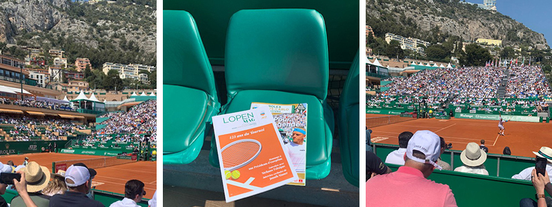 Hospitality VIP Package Monte-Carlo Tennis Rolex Masters